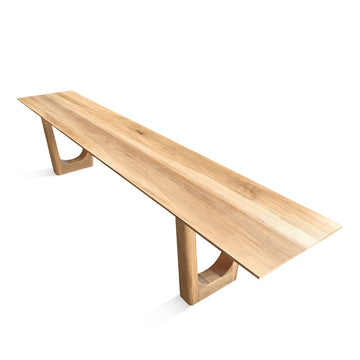 Lilian Walnut Bench