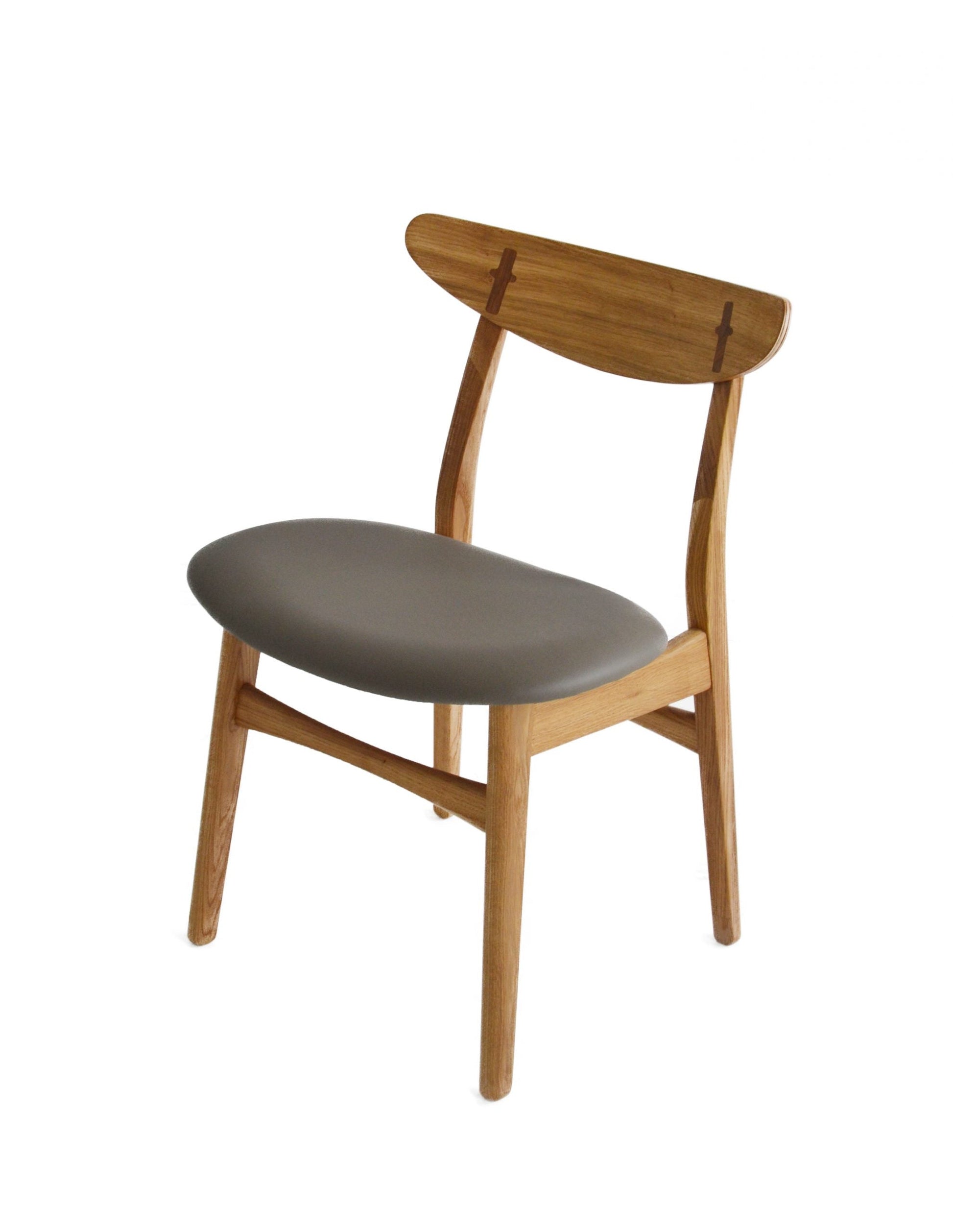 Chaise de salle à manger en noyer Eva  | S10Home