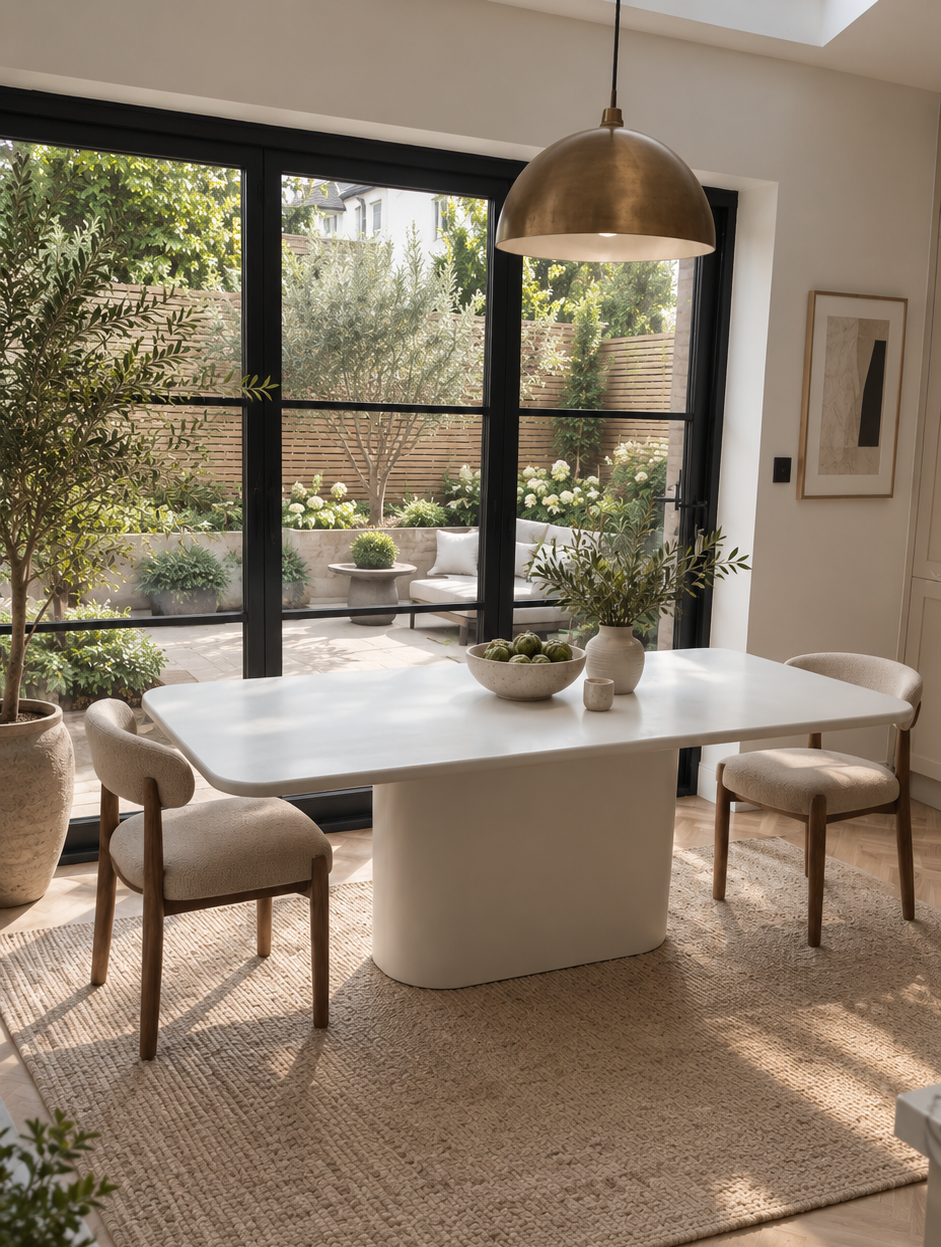Table à manger en ciment Miro | Microciment | S10Home