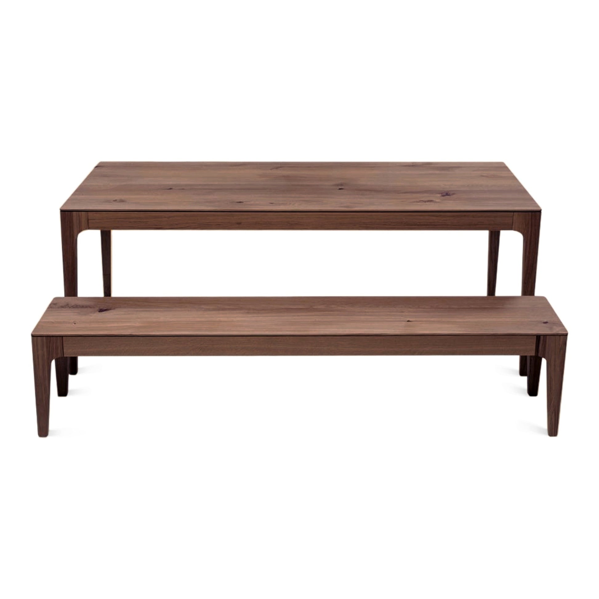 Table à manger extensible en chêne chocolat Cecilia | S10Home