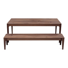 Table à manger extensible en chêne chocolat Cecilia | S10Home