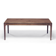 Table à manger extensible en chêne chocolat Cecilia | S10Home