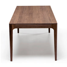 Table à manger extensible en chêne chocolat Cecilia | S10Home
