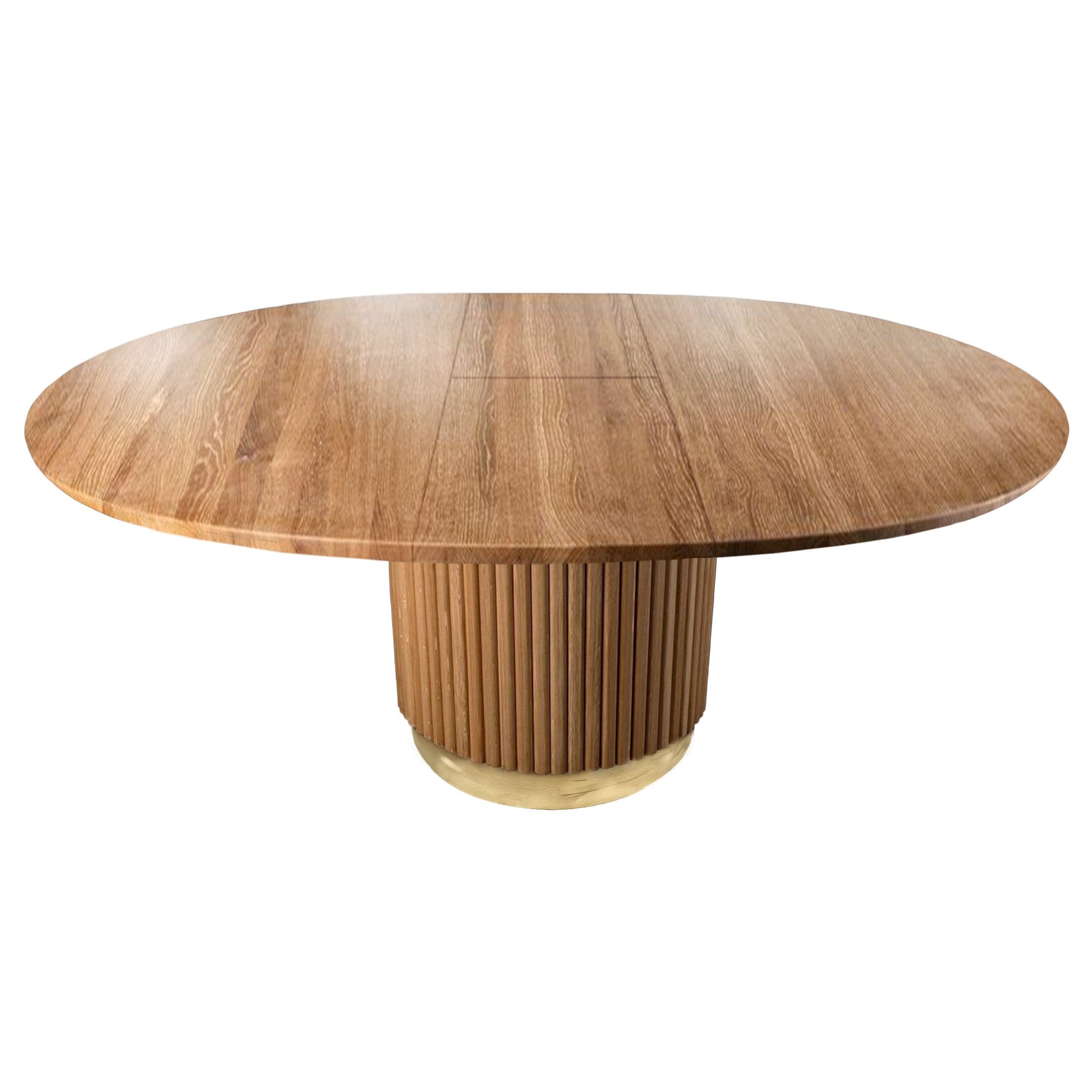 Table ronde de salle à manger en chêne Chiara |S10Home