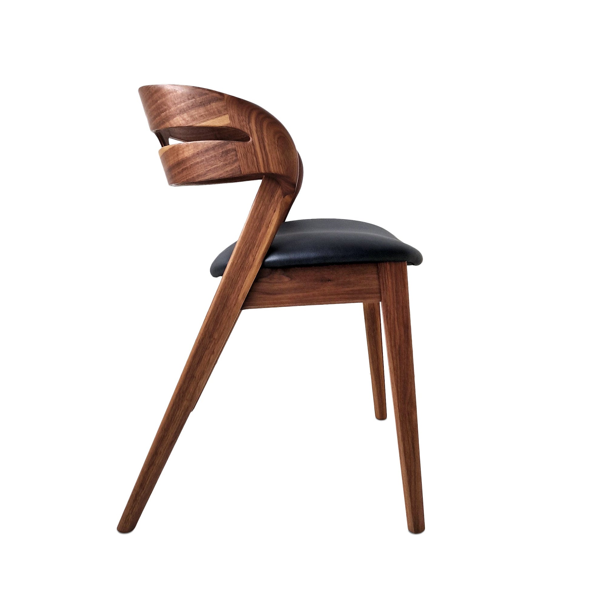 Chaise de salle à manger Creo Walnut par S10Home