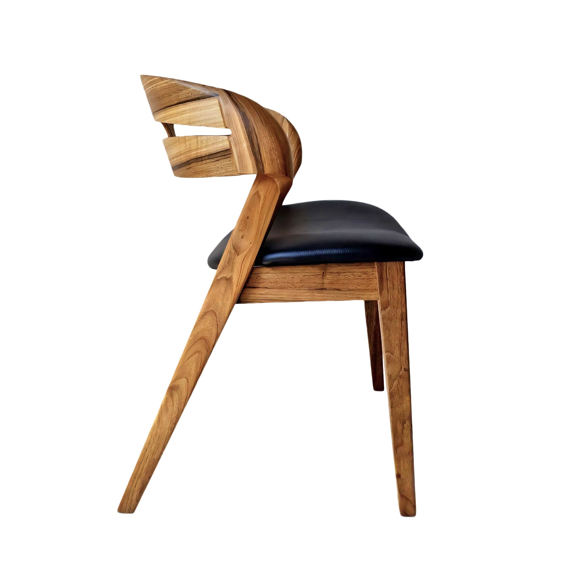 Chaise de salle à manger Creo Walnut par S10Home