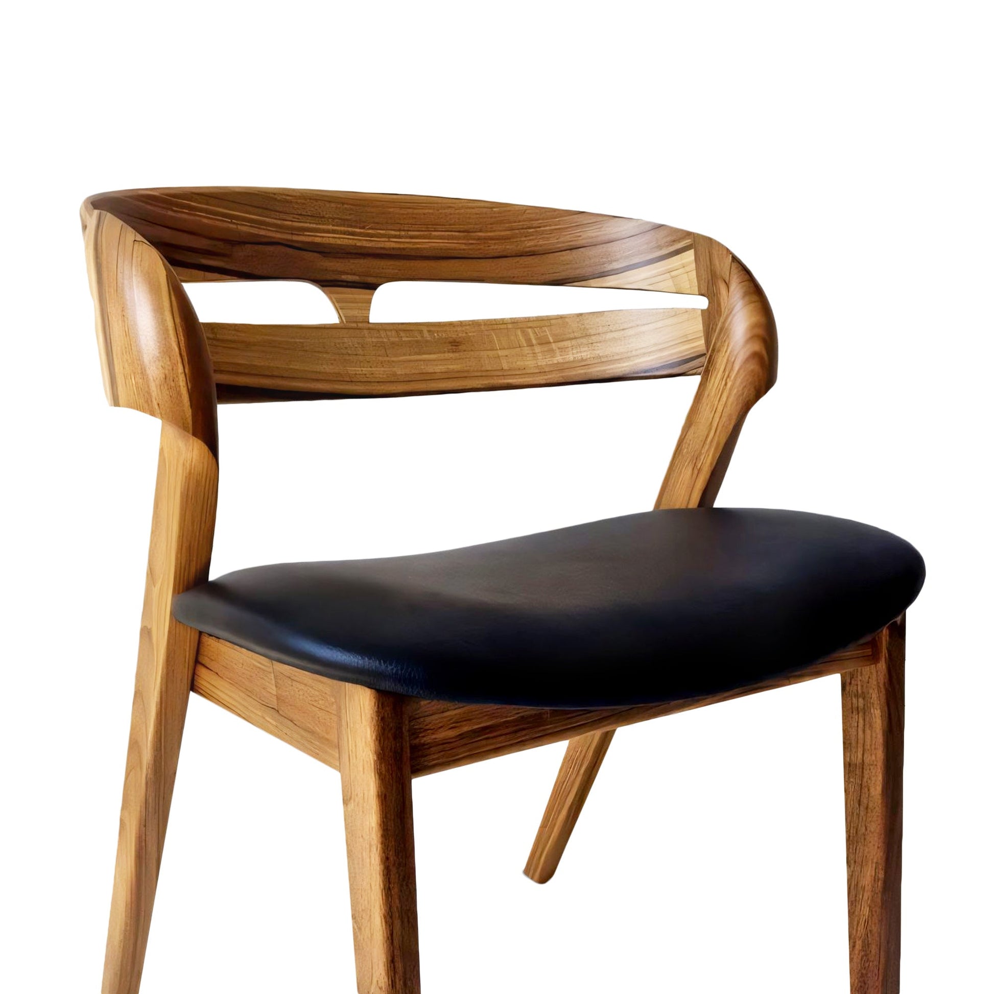 Chaise de salle à manger Creo Walnut par S10Home