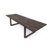 Table à manger extensible Eva en noyer charbon |Bois massif |S10Home