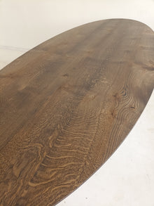 Table à manger ovale en chêne | Bois massif | S10Home