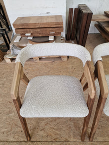 Chaise de salle à manger en noyer Julia | S10Home