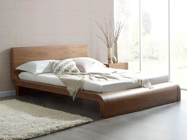 Lit en bois de noyer Emma | S10Home