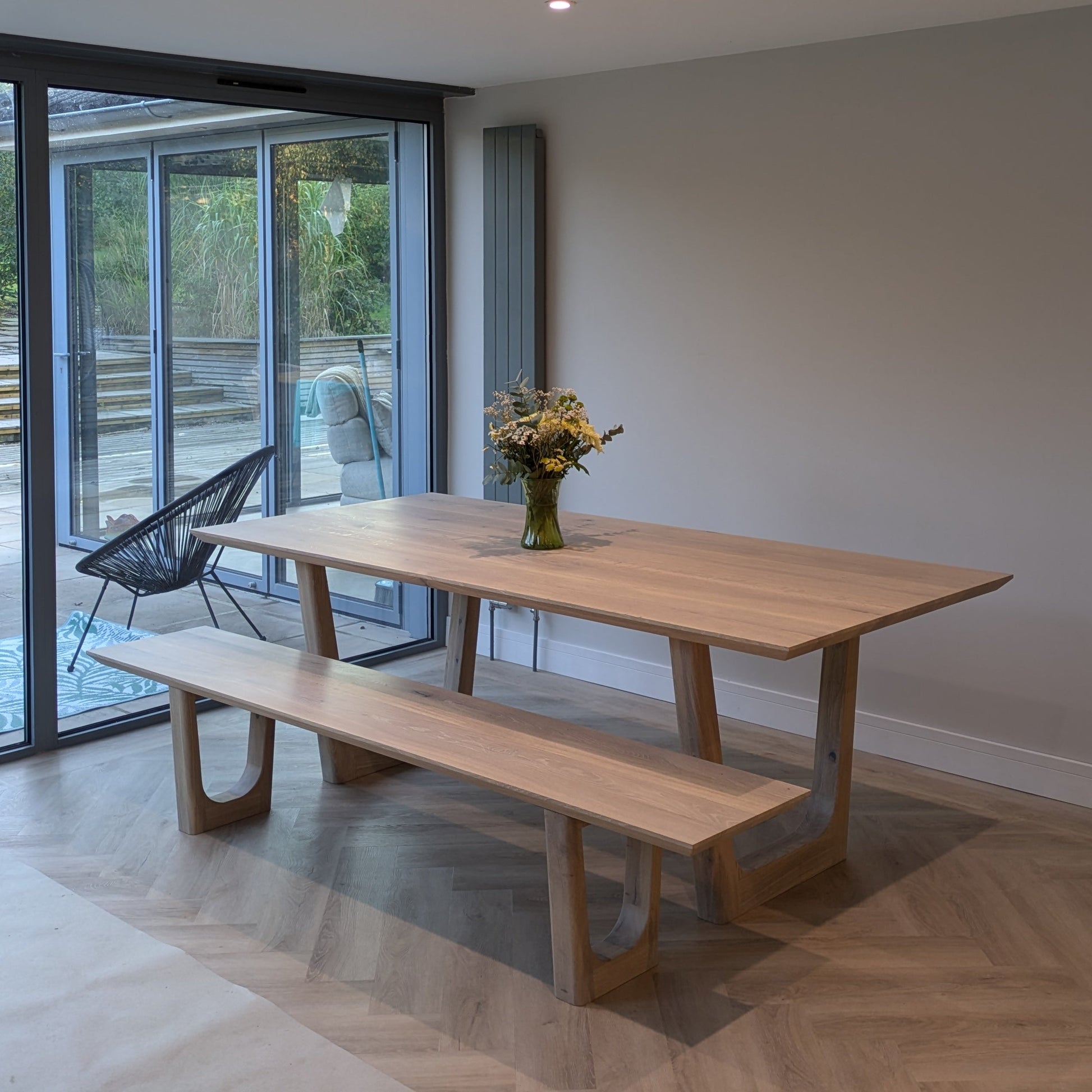 Table à manger extensible Lilian en chêne massif | S10Home