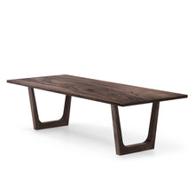 Table à manger extensible Lilian en noyer charbon | S10Home