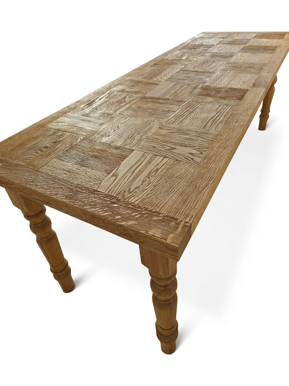 Table à manger extensible style ferme 