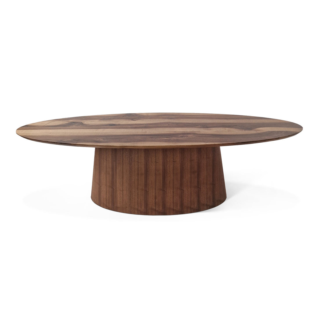 Table ovale Tommy en noyer 