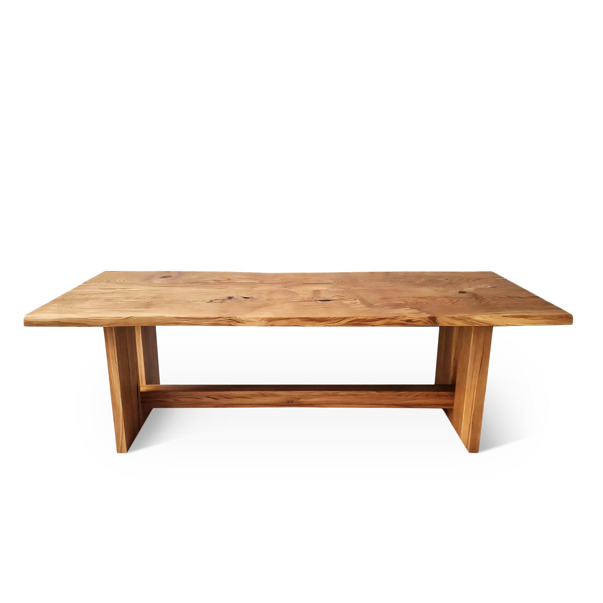 Table de salle à manger en chêne extensible rustique S10Home