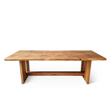 Table de salle à manger en chêne extensible rustique S10Home