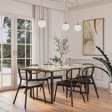 Eva Extendable Dining Table in Cotton Oak | Solid Wood | S10Home