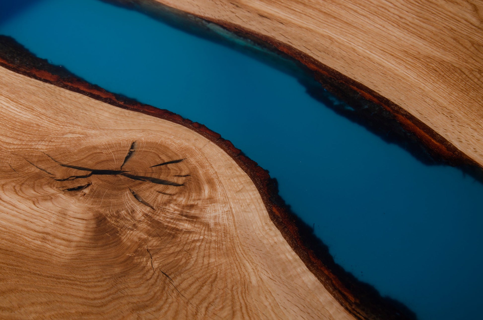 Table en résine époxy Wabi Blue | S10Home