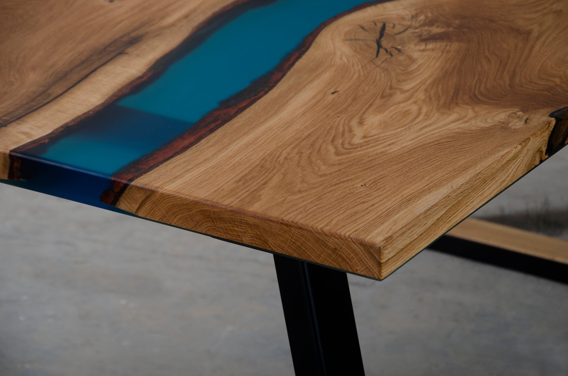 Table en résine époxy Wabi Blue | S10Home