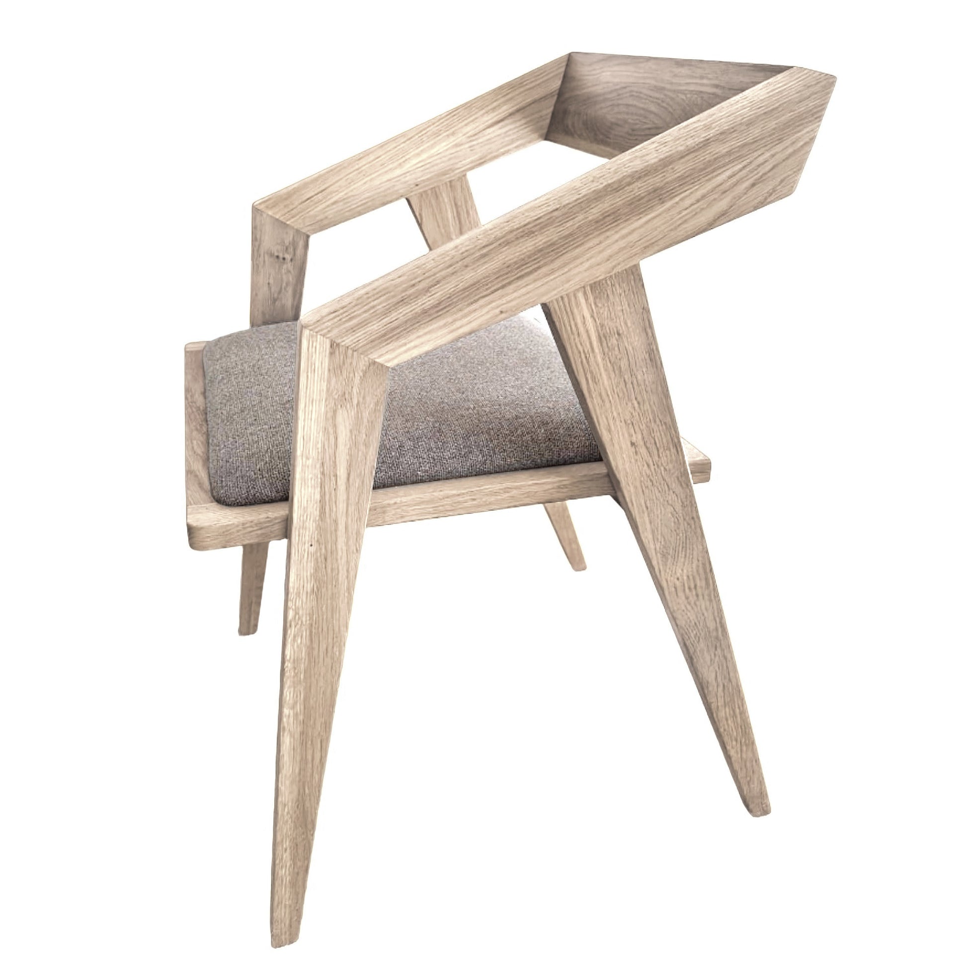 Chaise de salle à manger Vivien en chêne