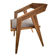 Chaise de salle à manger Vivien en noyer
