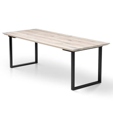 Eva Extendable Dining Table in Cotton Oak | Solid Wood | S10Home