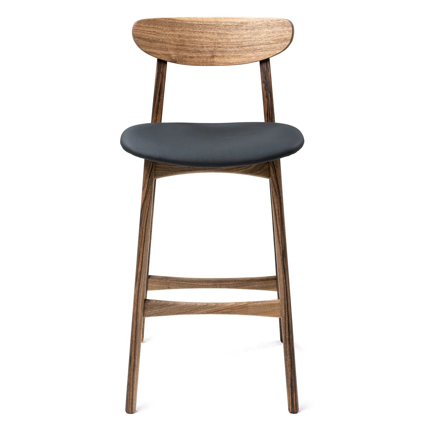 Tabouret de bar en noyer Eva | S10Home