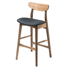 Tabouret de bar en noyer Eva | S10Home