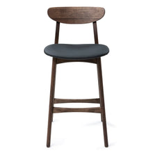 Tabouret de bar en noyer Eva | S10Home