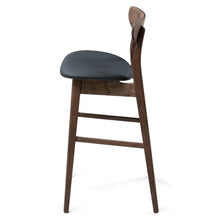 Tabouret de bar en noyer Eva | S10Home