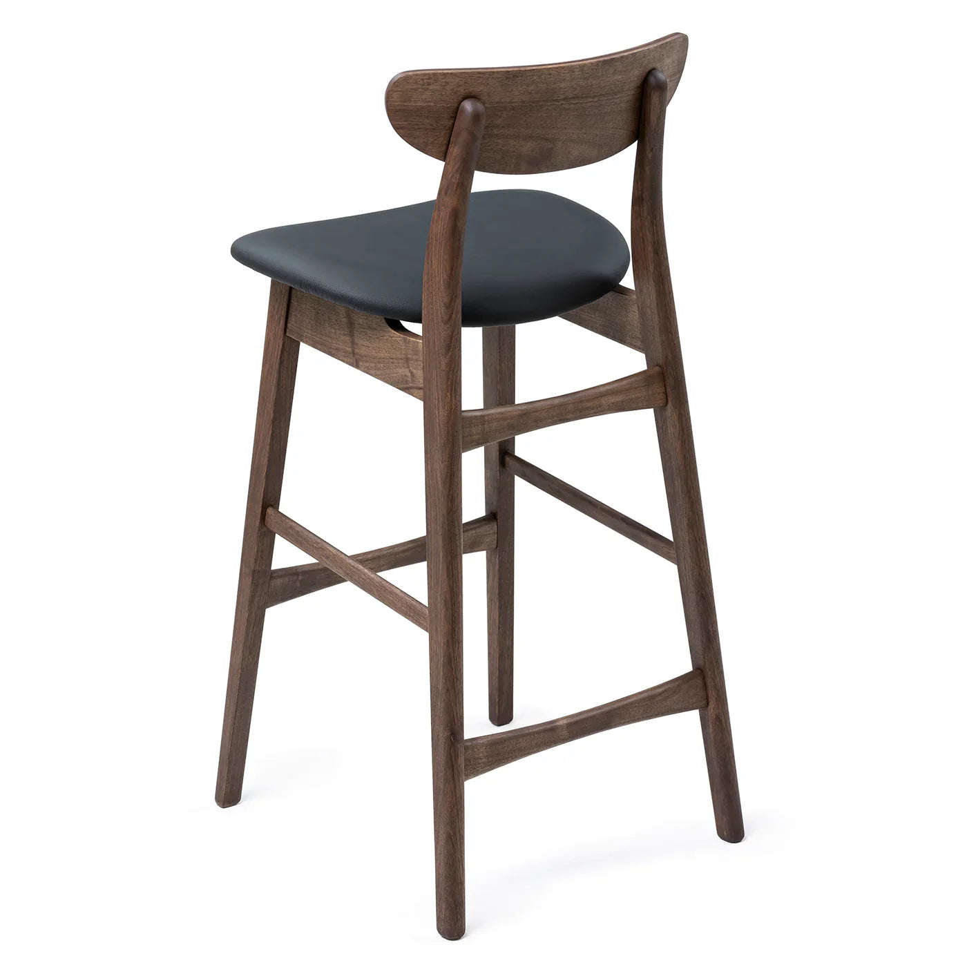 Tabouret de bar en noyer Eva | S10Home