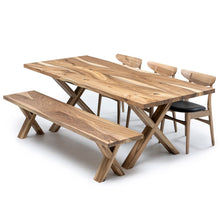 Table à manger extensible Eva best-seller | Noyer | S10Home