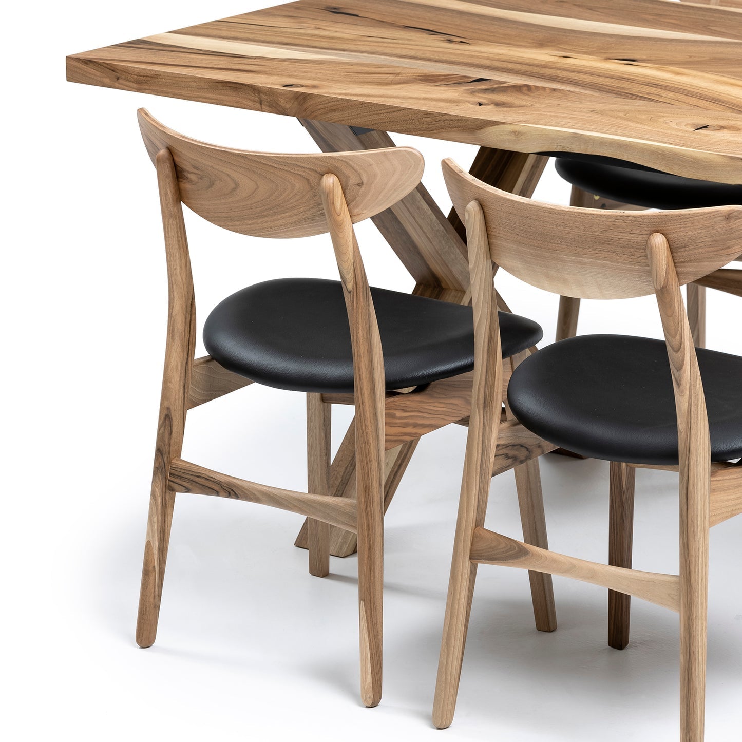 Table à manger extensible Eva best-seller | Noyer | S10Home