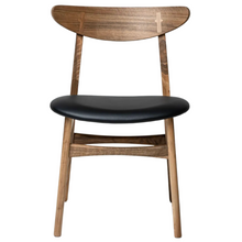 Chaise de salle à manger en noyer Eva  | S10Home