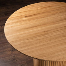 Table ronde de salle à manger en chêne Chiara |S10Home