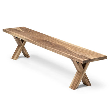 Banc en Noyer | Bois Massif | 2 à 6 Places | S10Home