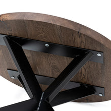 Beatrice Round Coffee Table in Chocolate Oak | S10Home