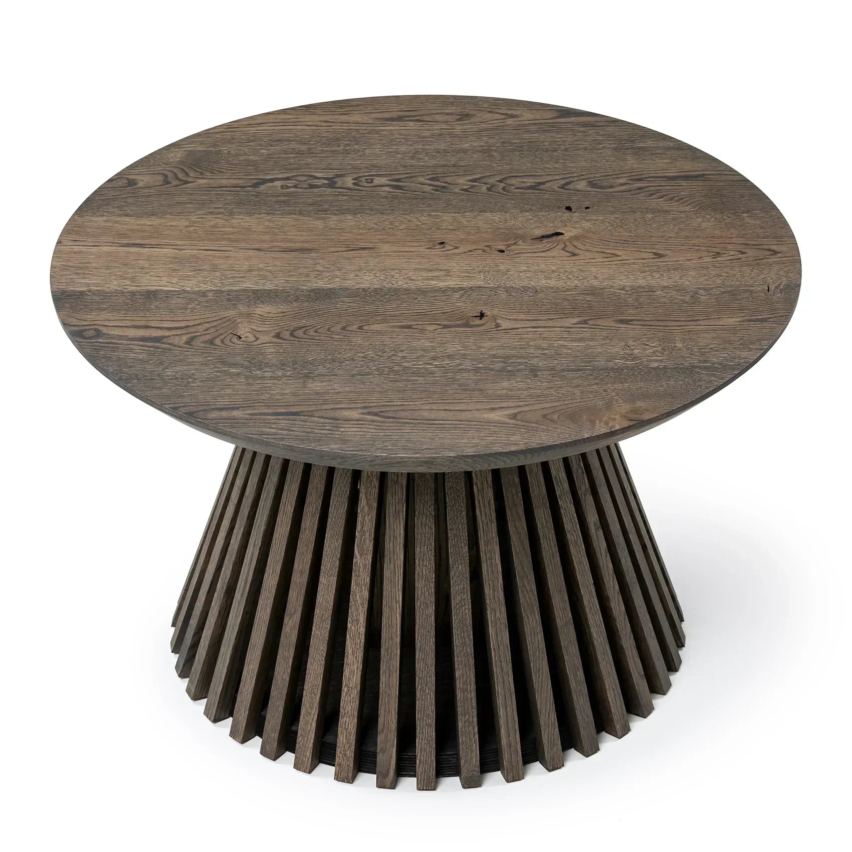 Vivien Round Oak Coffee Table | S10Home