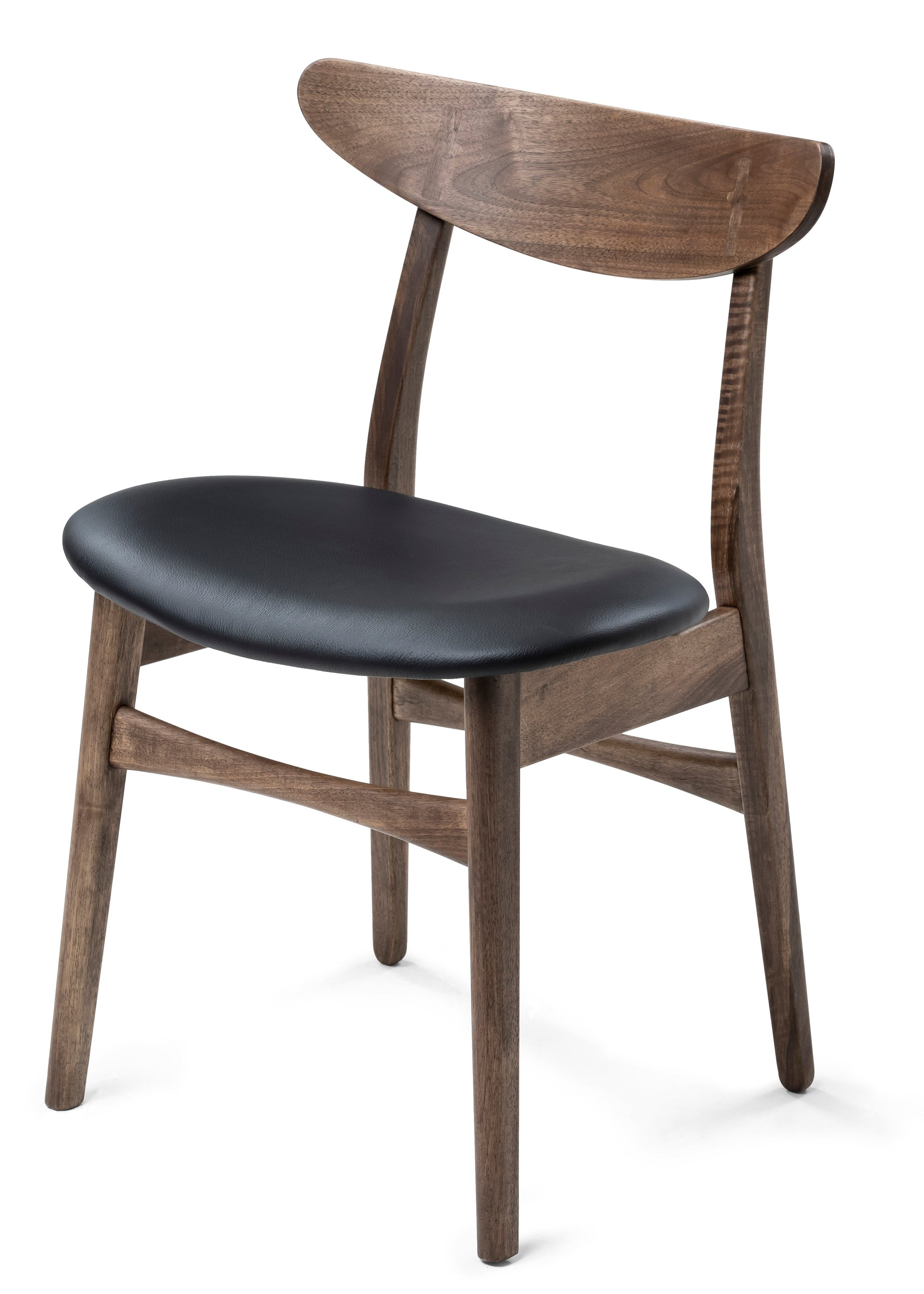 Chaise de salle à manger en noyer Eva  | S10Home