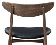 Chaise de salle à manger en noyer Eva  | S10Home