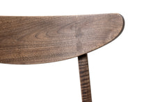 Chaise de salle à manger en noyer Eva  | S10Home